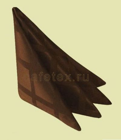 Салфетка 1-191436 цвет: коричневый
